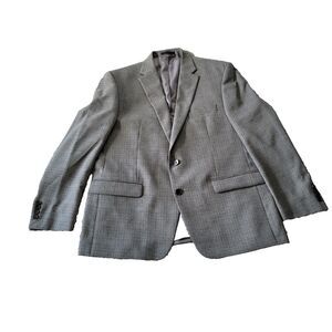 Ralph Lauren Men’s 48R Sport Coat Wool Silk Houndstooth Single Breasted